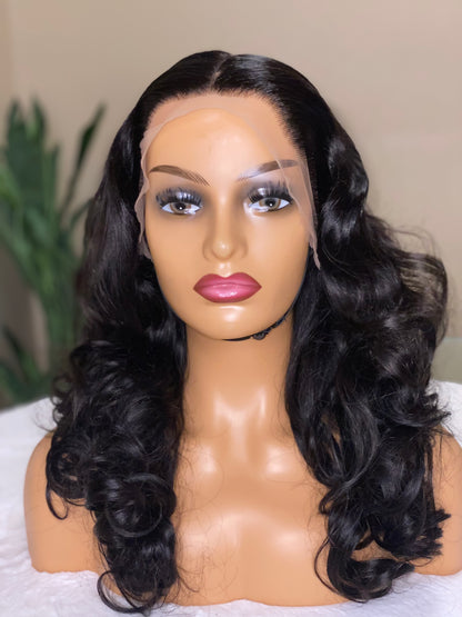 Sab hair  PartingMax Glueless Wig Loose Body Wave 13x6 HD Lace Pre Plucked & Bleached Ready to Go