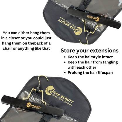 Hair Extension Storage Bag