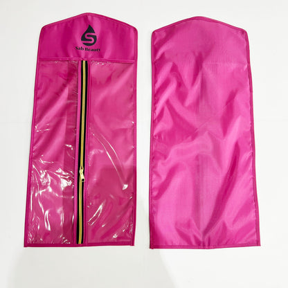 Pink Hair Extension Storage Bag